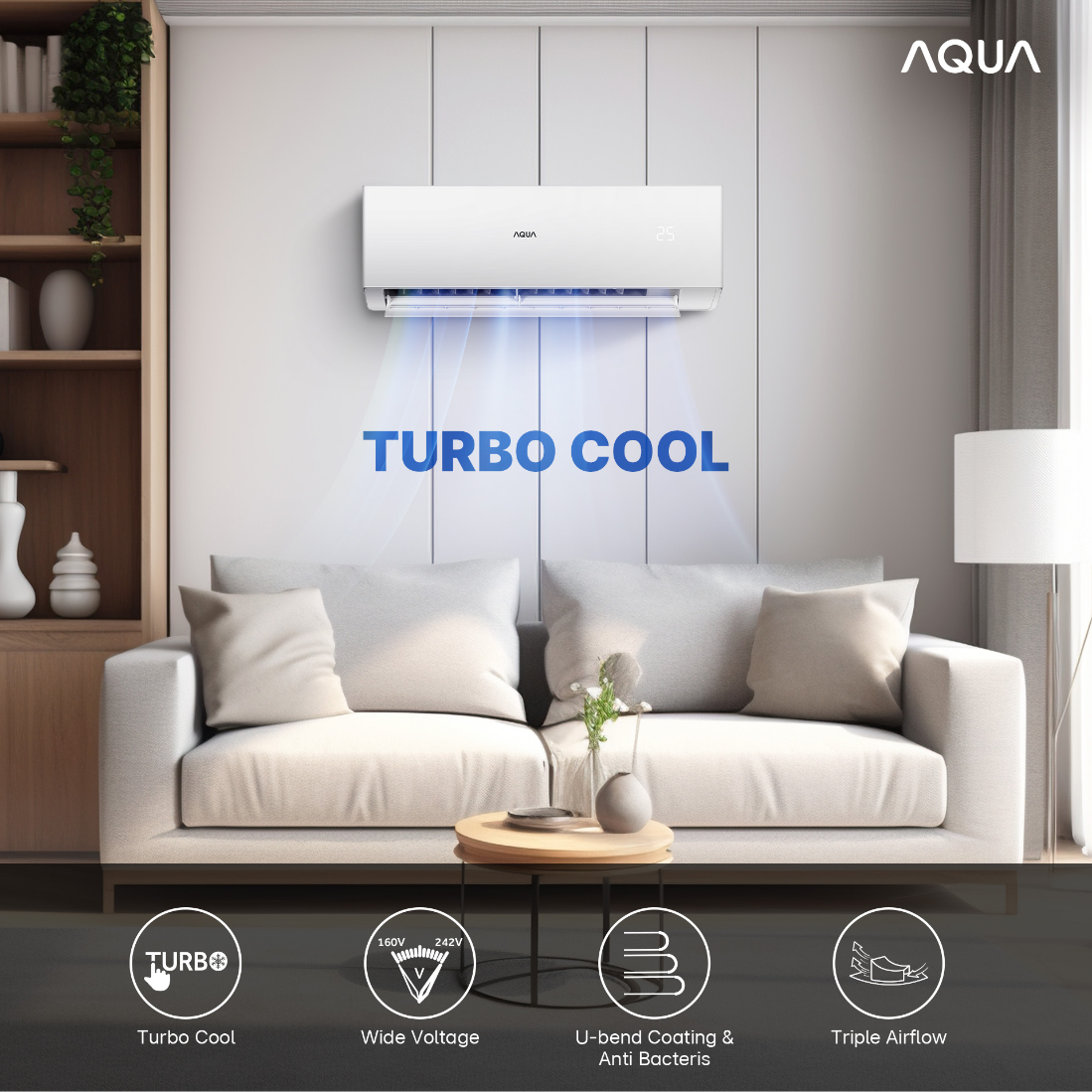 AC AQUA Elektronik AQA-KCR25FQA